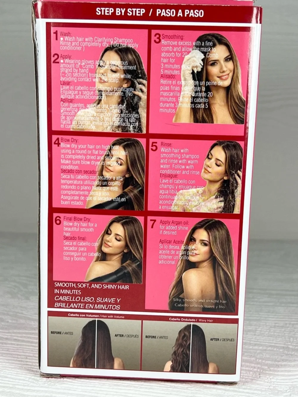 Keragen Comb n Smooth Anti Frizz At Home Keratin Treatment